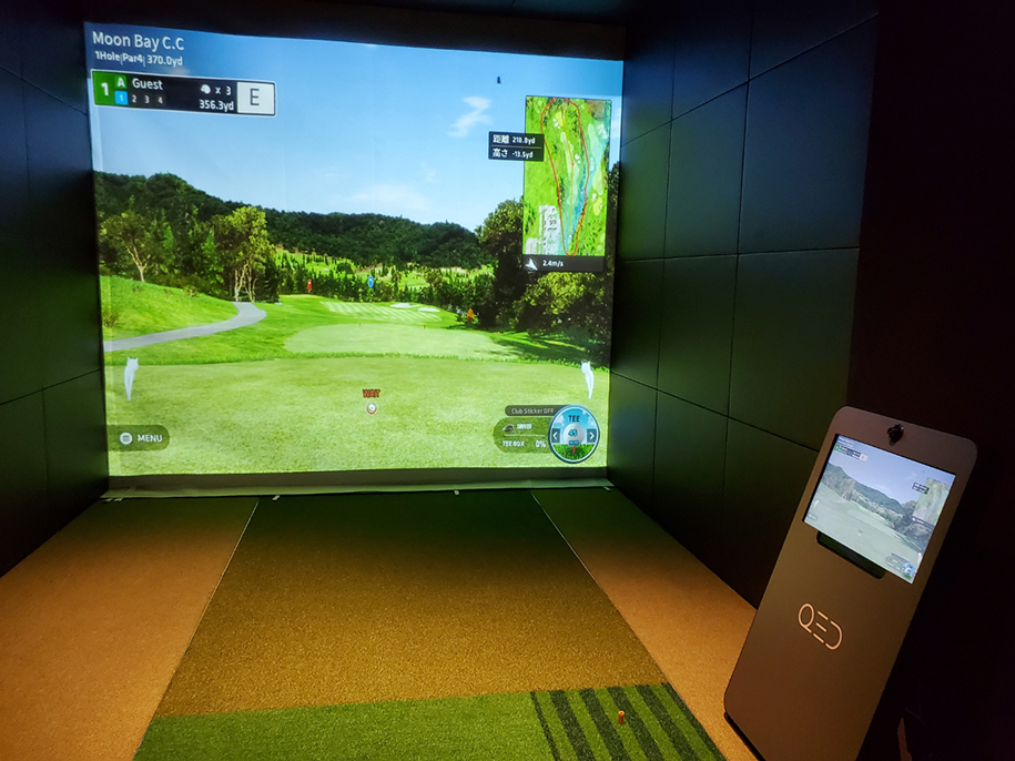 東京都目黒区の個人宅様に『QED弾道解析型シミュレーターEYEXO2システム』を1台設置致しました。